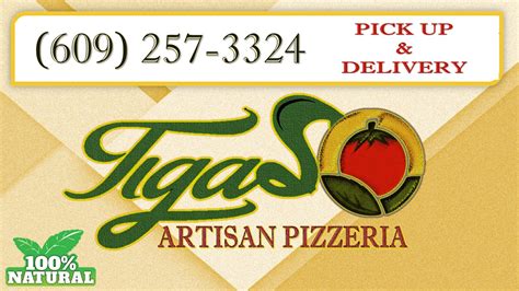 Tiga's Artisan Pizzeria, Medford .